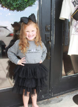 Load image into Gallery viewer, Black tutu layered Skirt
