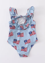 Load image into Gallery viewer, American Flag Swimsuit
