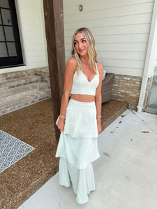 Tropical Escape Maxi Skirt Set