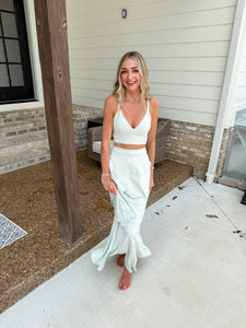 Tropical Escape Maxi Skirt Set