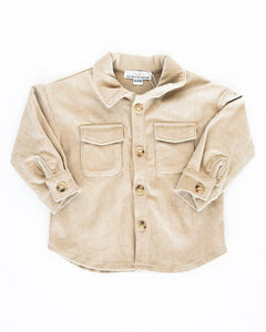 Kinsley Shirt Jacket - Sandrift Corduroy