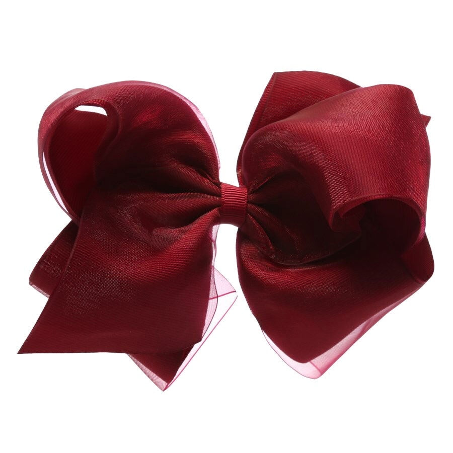 Wee Ones Burgundy Bow Accessory